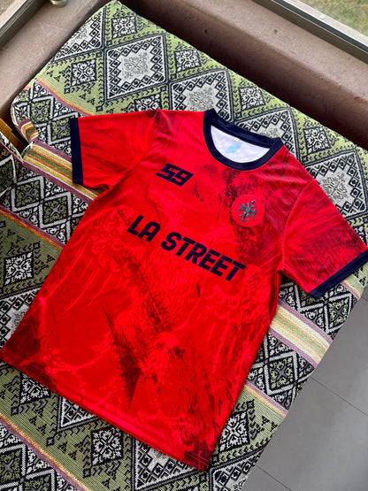 Albanian Jersey Red - “La Street"