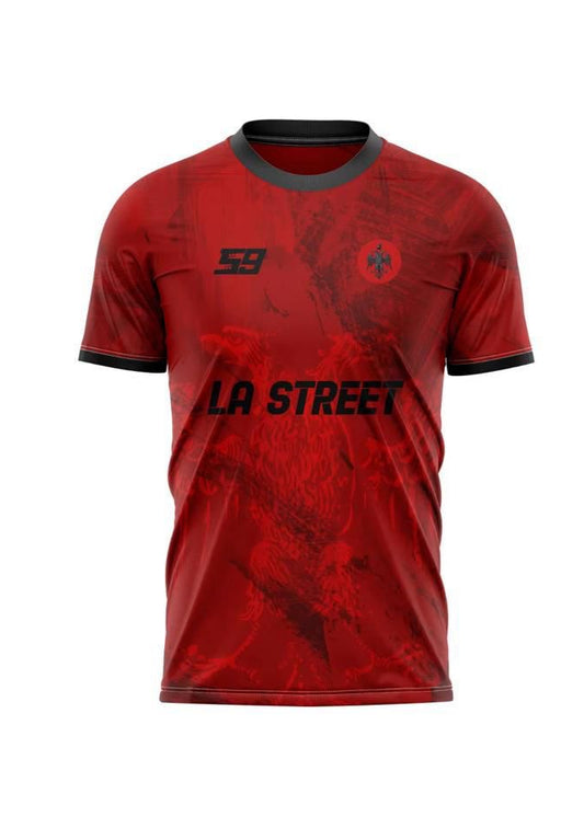 Albanian Jersey Red - “La Street"